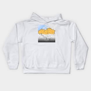 Flanders Map Kids Hoodie